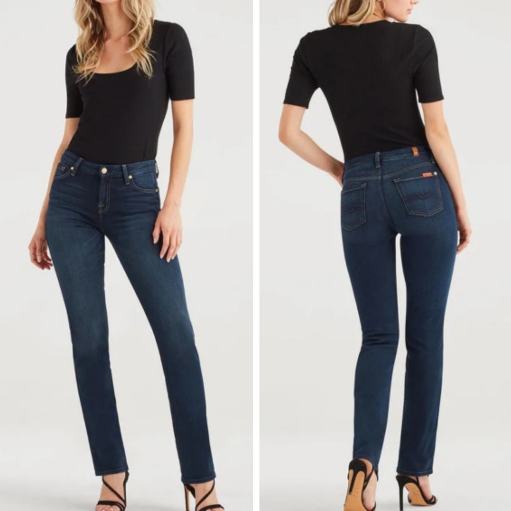 NWT for all mankind kimmie straight leg jeans